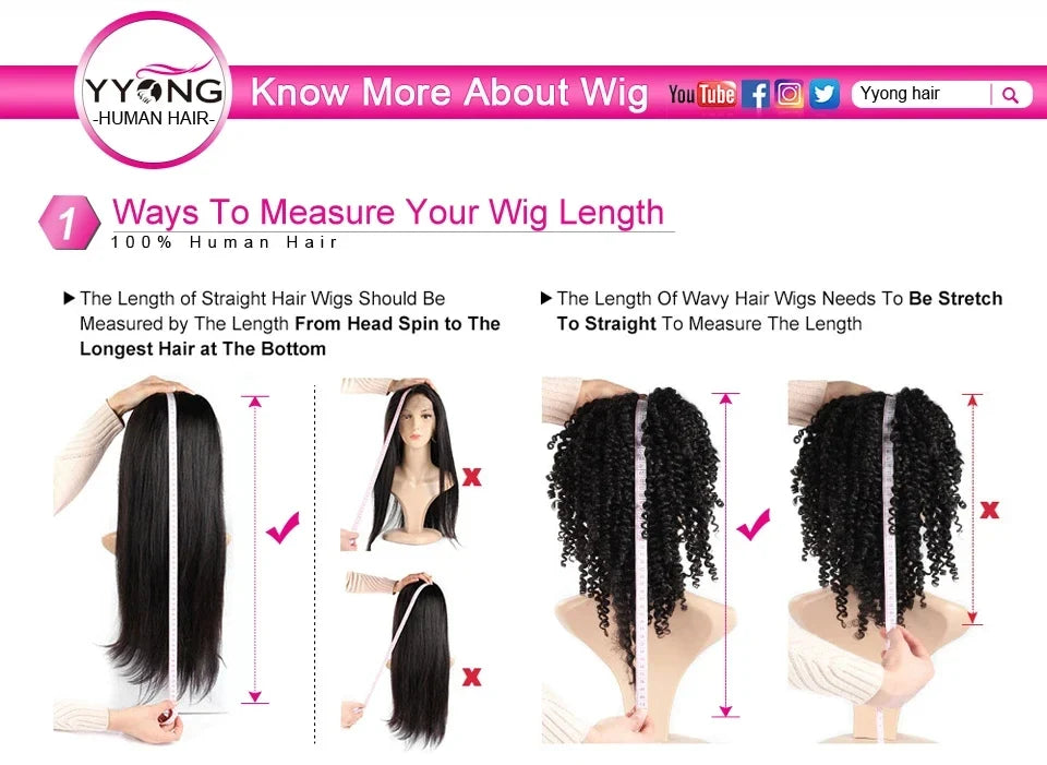 13x6 HD Transparent Straight Lace Front Human Hair Wigs For Women 180% Pre Plucked 4x4 Closure Wig 30 Inch 13x4 Lace Frontal Wig