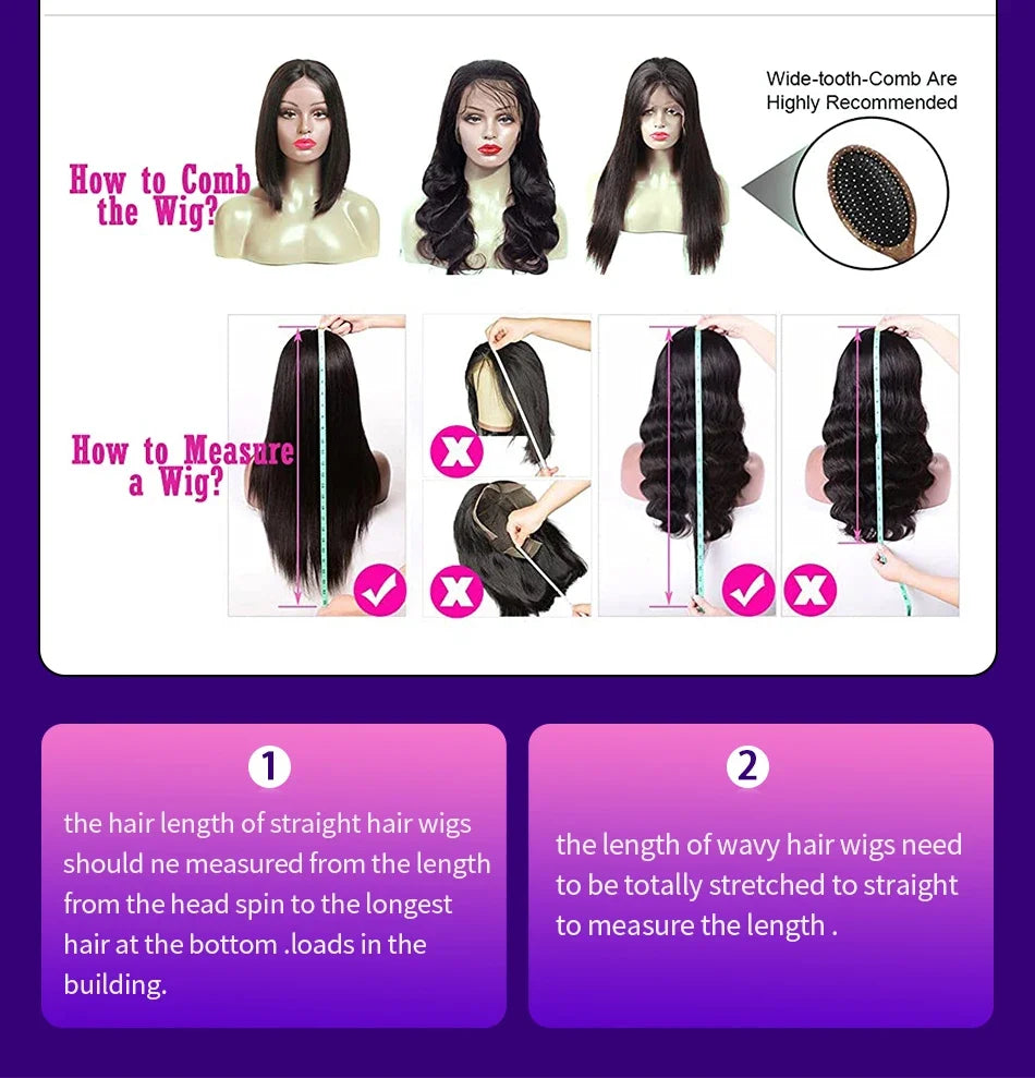 200% Orange Brown Yaki Kinky Straight Human Hair Wigs 13x4 13x6 Lace Frontal Wig Pre Plucked Ready To Go 6x4 Lace Wigs for Women