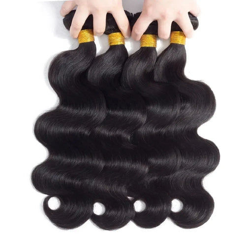 30 32 Inch Body Wave Bundles 1 3 4 Bundles Brazilian Hair Water Wavy Weave Human Hair Bundles Extensions Tissage For Women
