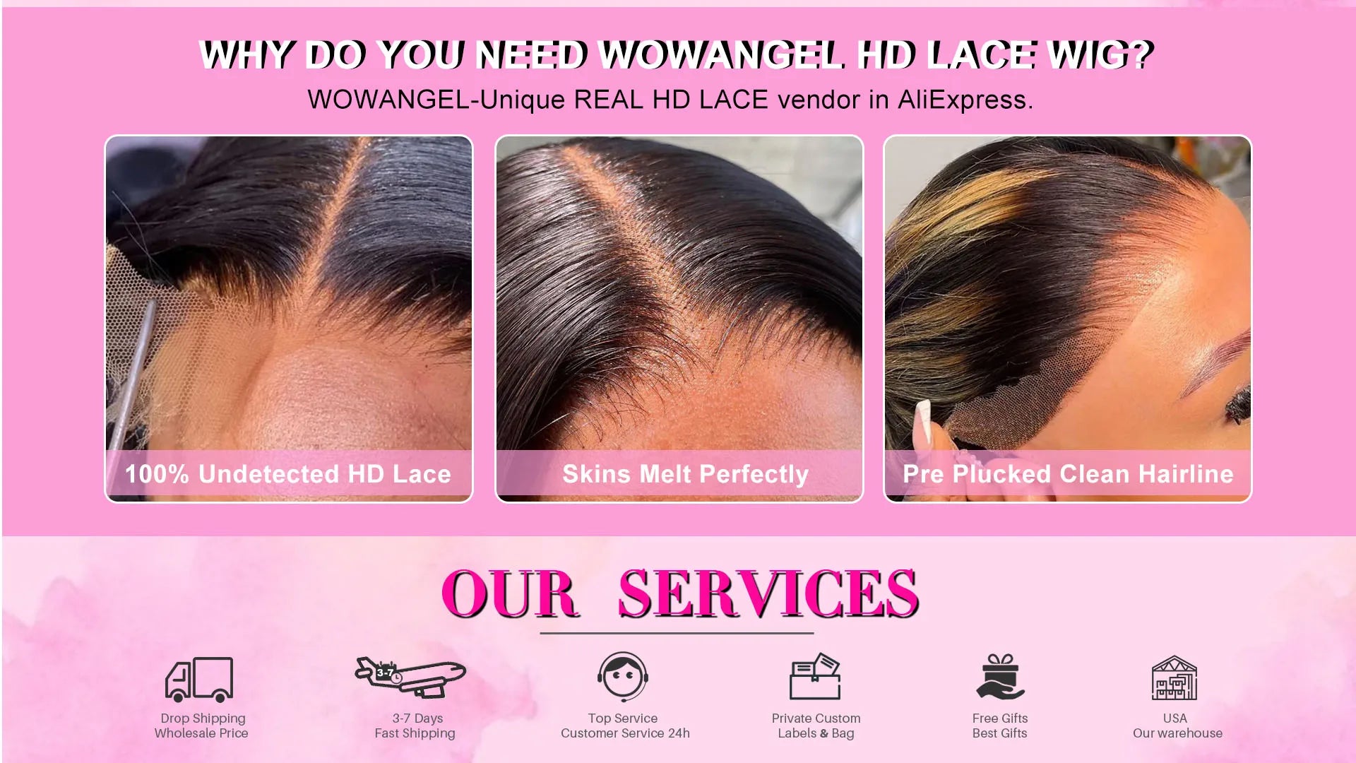 30in Invisi Strap 360 HD Lace Front Wigs Human Hair Straight 13x6 HD Full Lace Frontal Wigs Skins Melted Glueless Drawstring Wig