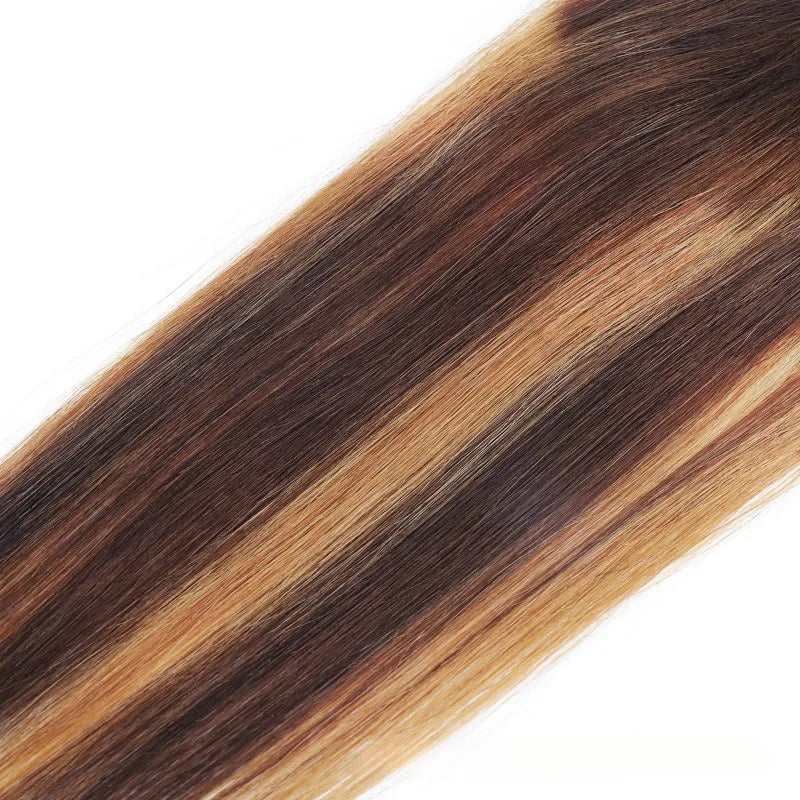 20Inch Highlight 4x4 Lace Closure Human Hair P427 Straight Body Wave Deep Kinky Curly Transparent Closure Brazilian Virgin Hair