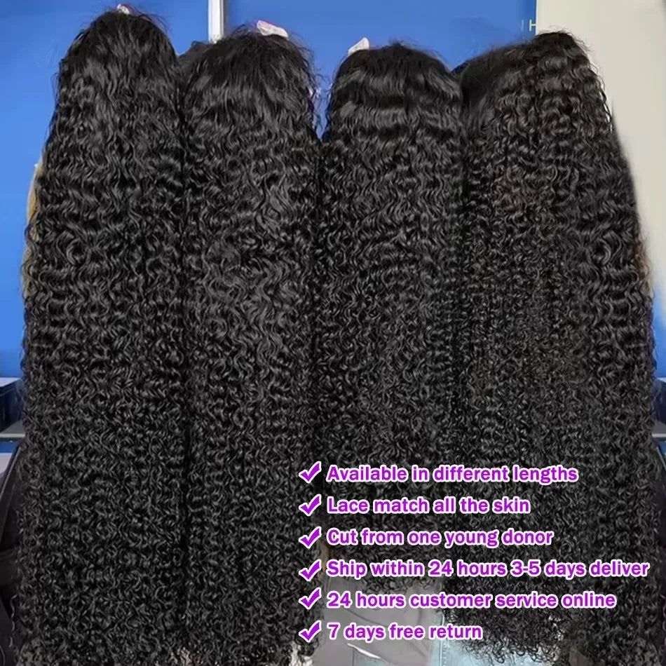 13x6 Hd Deep Wave Glueless Wig Human Hair For Women Wear And Go 7x5 Frontal Curly Lace Front Wigs On Clearance Sale 250 Density