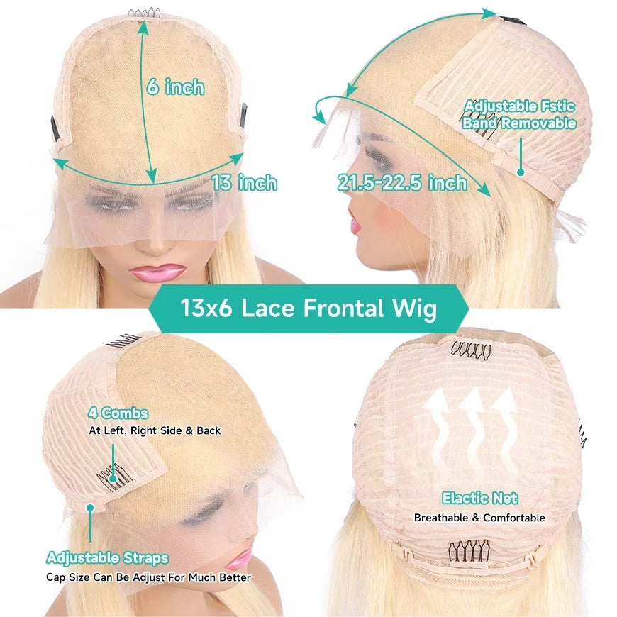 #27 Honey Blonde Wig Human Hair 13x6 Human Hair Lace Frontal Wig 30 Inch Raw Hair Vietnamese Body Wave Lace Front Human Hair Wig