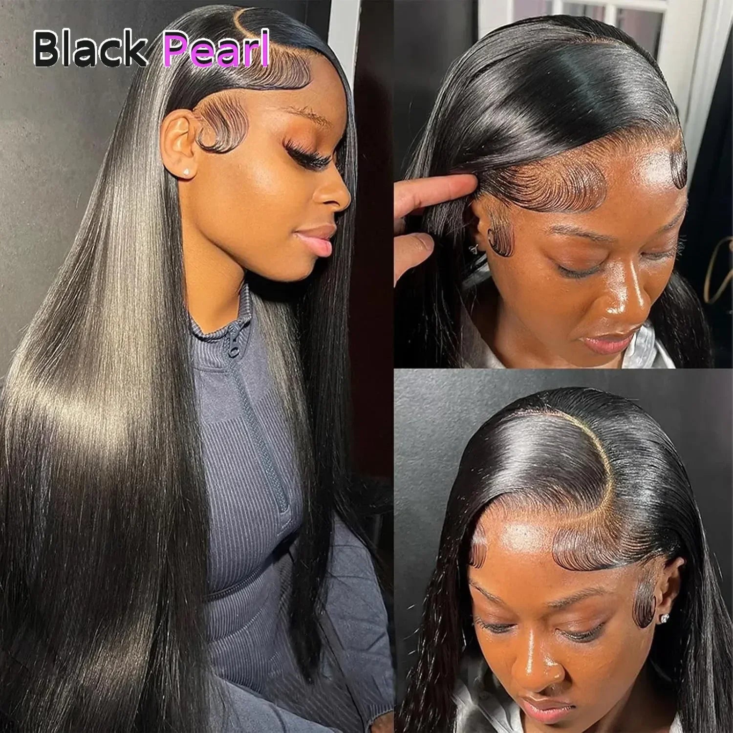 Raw Hair Vietnamese 180 Density 100% Human Hair T Part Lace Frontal Wigs Straight Natural Black Lace Front Human Hair Wigs