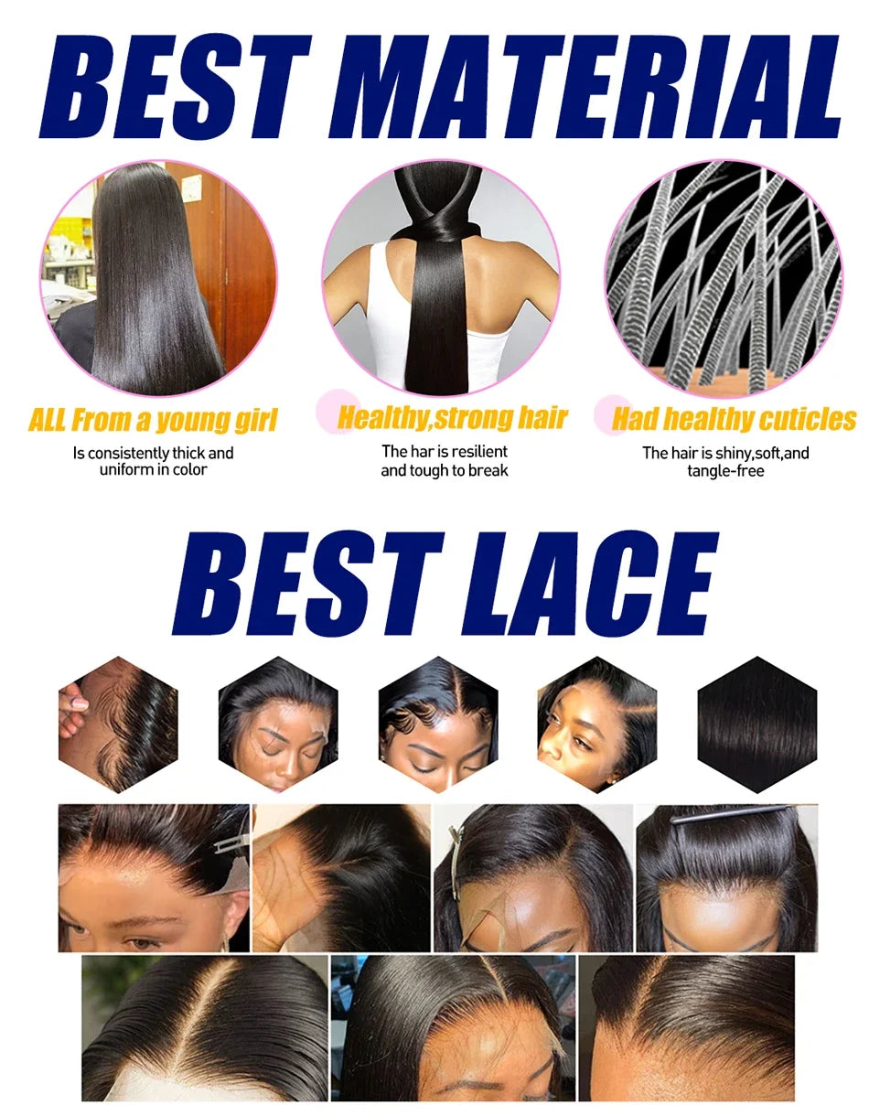Wear And Go Glueless Wigs Human Hair P1B/30 Highlight Wig 13x4 Body Wave Human Hair Wigs Pre Plucked Bleached Knots Ombre Hair