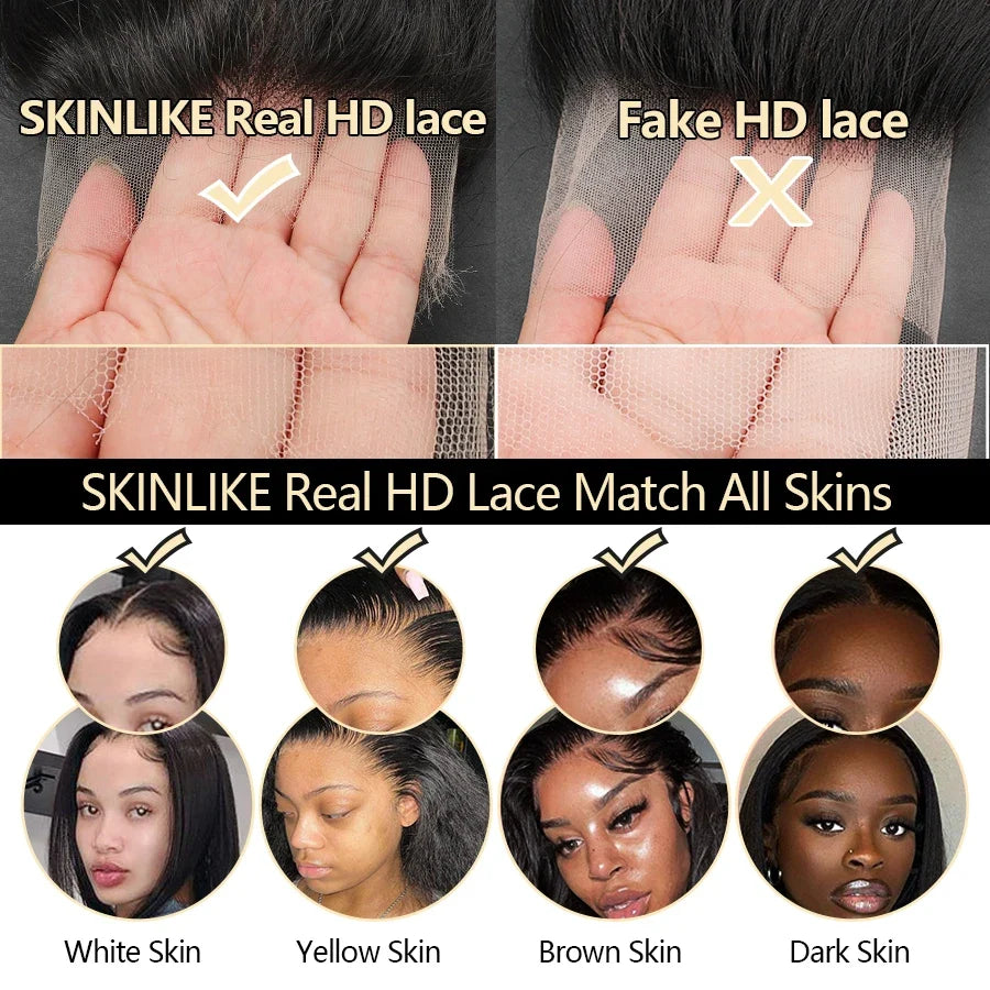 BEEOS 250% Highlight Wig Human Hair Curly 13x6 HD Lace Frontal Wig Water Wave Pre Plucked 5x5 HD Closure Wigs For Women Skinlike