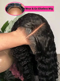 13x6 Hd Deep Wave Glueless Wig Human Hair For Women Wear And Go 7x5 Frontal Curly Lace Front Wigs On Clearance Sale 250 Density