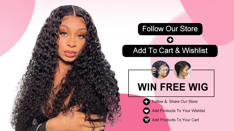 Transparent Remy Deep Wave Lace Front Wig 13x4 13x6 Water Wave Lace Frontal Wig 4X4 Closure Human Hair Wigs For Women Glueless