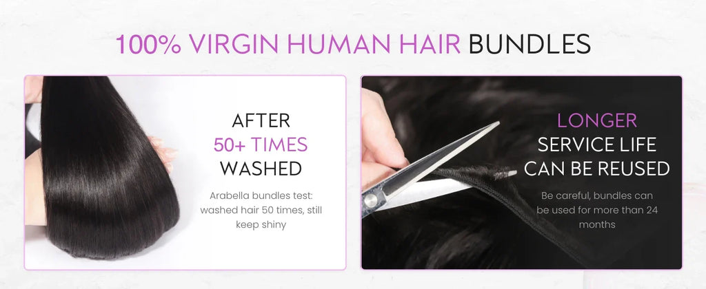40 50Inch Bone Straight Human Hair Bundles Raw Hair Bundles 100% Human Hair Extensions Brazilian Weave 3 4 Bundles Fast Shipping