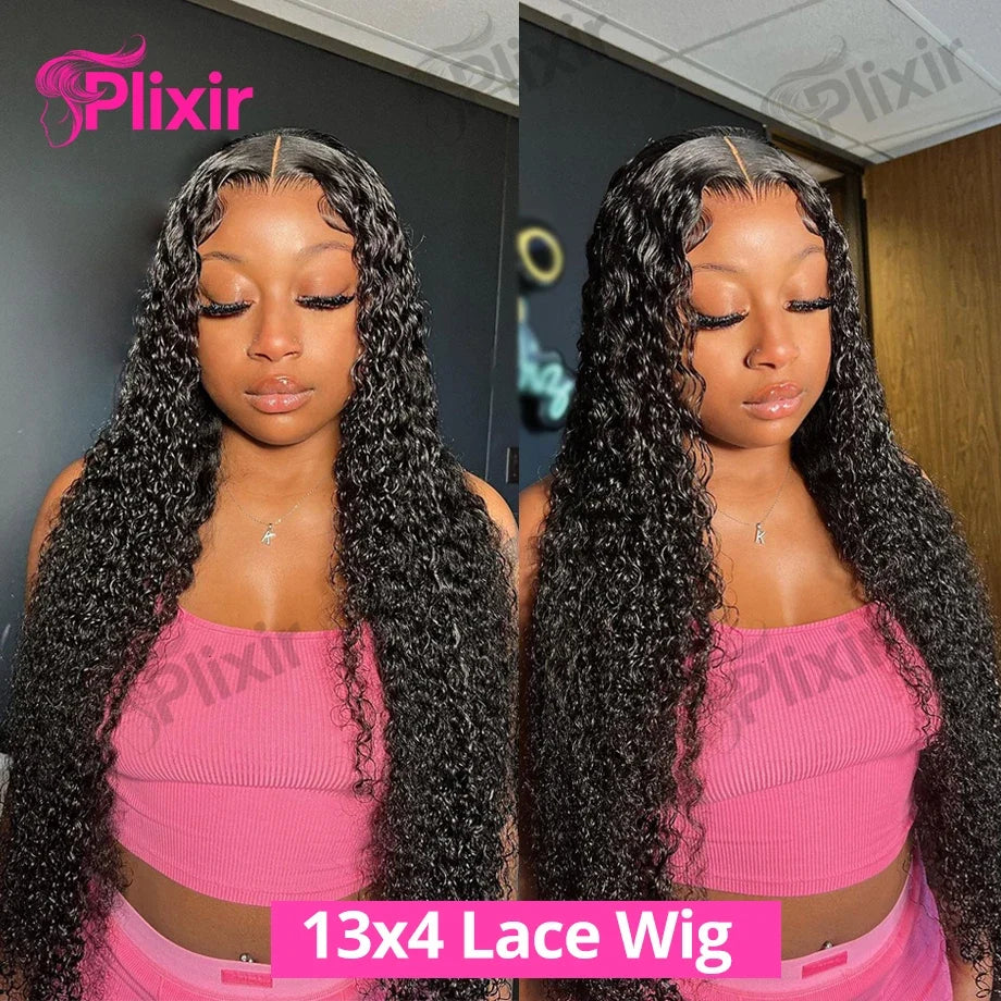 Curly Human Hair Wig Deep Wave Frontal Burmese 613 Blonde Body Wave Human Hair Wigs For Women 13x6 Hd Lace Front Human Hair Wig