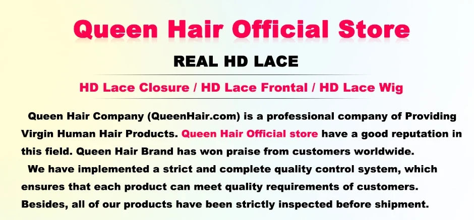 Queen Hair Loose Deep Real HD Lace Wig Raw Hair Pre Plucked Full Frontal 13x6 13x4 5x5 6x6 Closure Melt Skin Lace HD Lace Wig