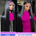 Raw Hair Vietnamese 180 Density 100% Human Hair T Part Lace Frontal Wigs Straight Natural Black Lace Front Human Hair Wigs