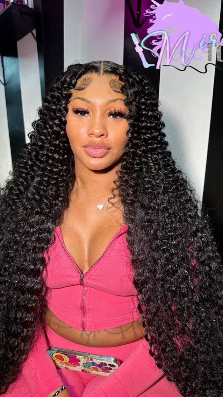 13x6 Hd Deep Wave Glueless Wig Human Hair For Women Wear And Go 7x5 Frontal Curly Lace Front Wigs On Clearance Sale 250 Density